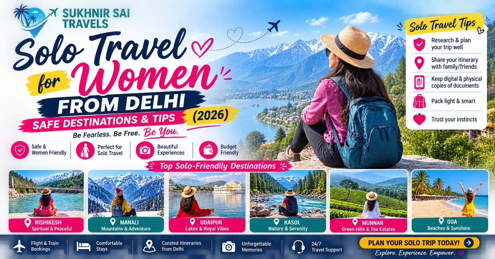 solo travel for women india